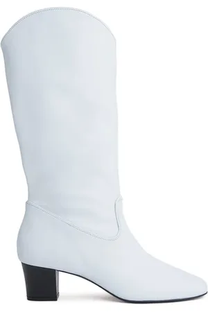 By Far Cooper White Nappa Leather