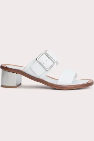 By Far Ross White Nappa Leather White