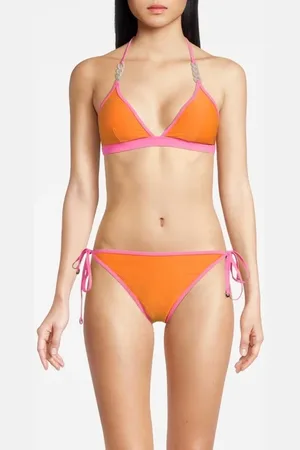 Reiss Rutha-neon Bikini Orange/pink