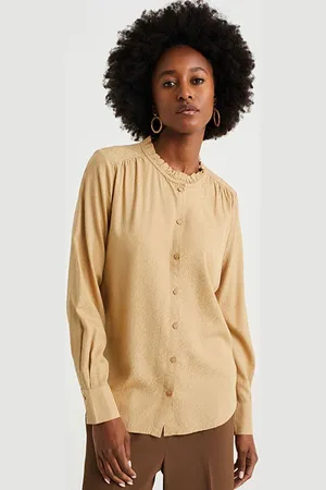 WE Fashion Blouse Beige