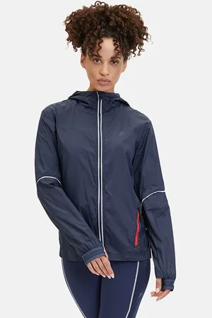 Fila Rubiera Packable Running Jacket Black Iris