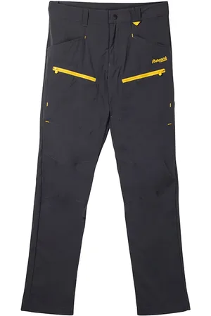 Bergans Utne Youth Girl Pnt Solid Charcoal / Waxed Yellow