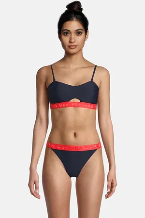 Fila Sanming Bandeau Bikini Black Iris