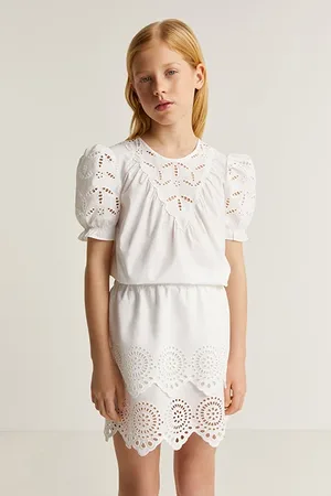 SCALPERS Sandrine Blouse Girls White