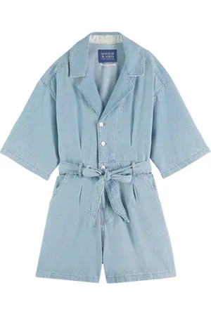 Scotch&Soda Worked Out Denim Jumpsuit - Free Thinker