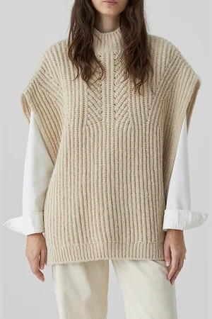 Closed Poncho Turtleneck Knits Nude