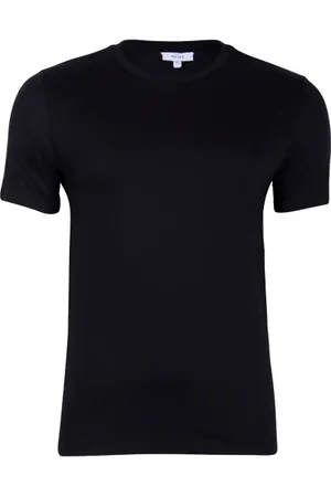 Reiss Dawson Basic T-shirt Black