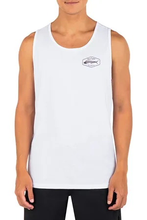 Hurley Evd Bonez Tank White