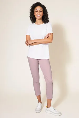 White Stuff Janey Crop Jegging Ty Pink