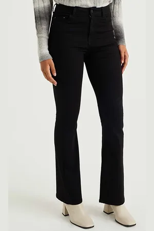 WE Fashion 5-pocket High Waist Black