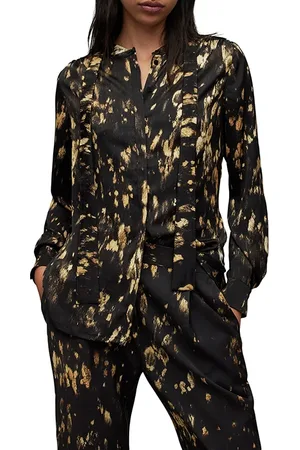 AllSaints Toni Ronnie Shirt Black