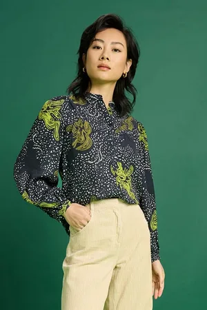 POM Amsterdam Blouse - Eternity Blue