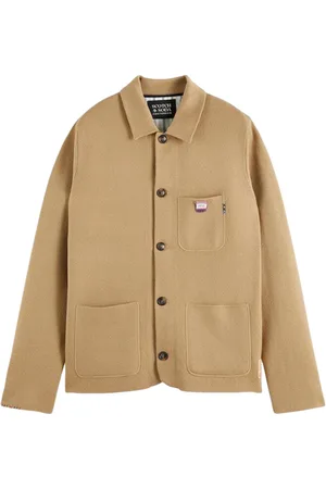 Scotch&Soda Knitted Blazer Cardigan Sand