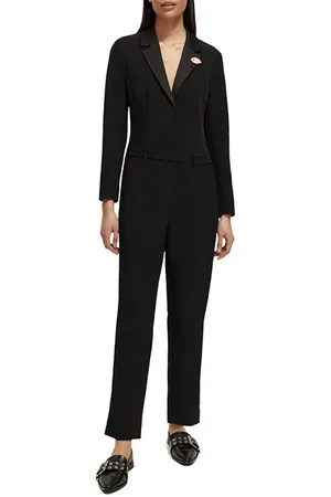 Scotch&Soda Tuxedo Jumpsuit Black