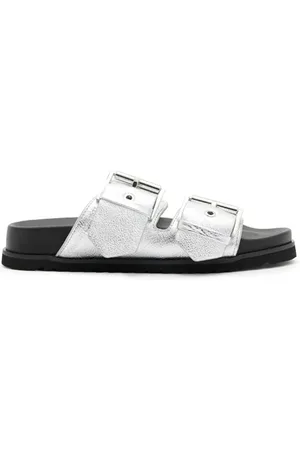 AllSaints Sian Sandal Metallic Silver