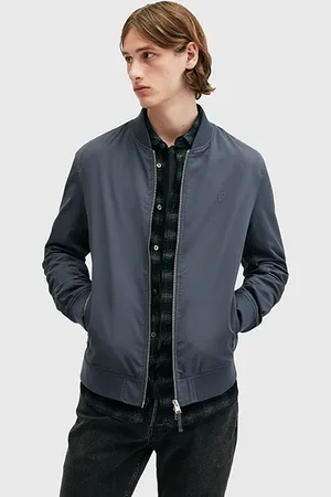 AllSaints Bassett Bomber Jackson Blue