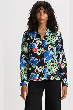 POM Amsterdam Blouse - Milly Flower Glory Multi