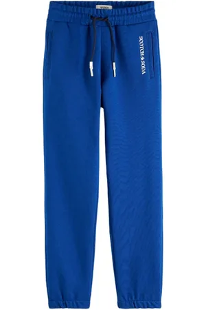 Scotch&Soda Classic Organic Cotton Logo Sweatpants Space Blue