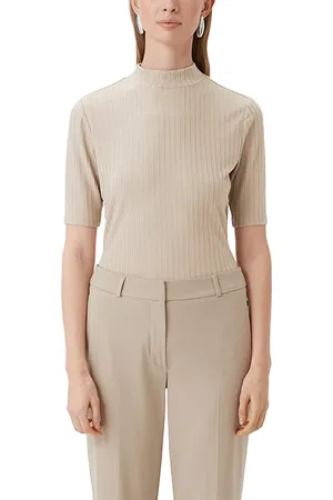 Comma, T-shirts Beige