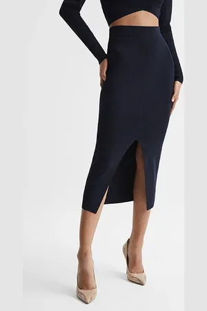 Reiss Erin Skirt Navy