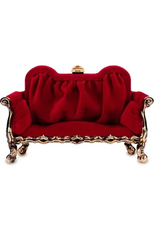 Moschino Baroque Sofa Bag Red