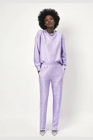 Dante 6 Azula Foil Coated Pants Soft Violet