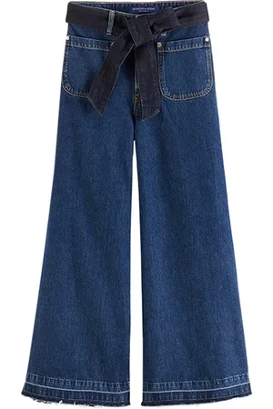 Scotch&Soda The Wave Cropped Flare Jeans — Close Up Close Up