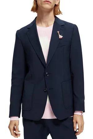 Scotch&Soda Notch Lapel Blazer Navy