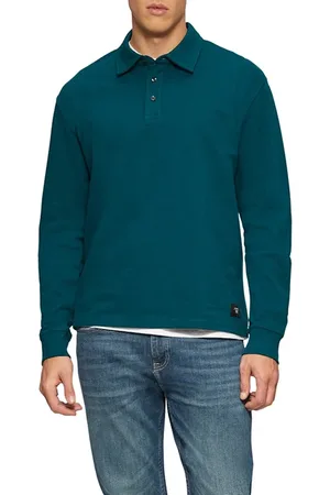 QS by s.Oliver Poloshirts Blue-petrol