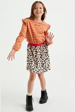 WE Fashion Dress Mid Length Offwhite