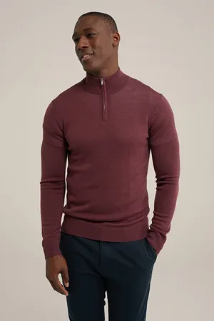 WE Fashion Pullover Aubergine