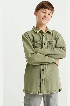 WE Fashion Shirt Light Green