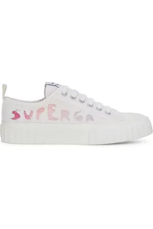 Superga 2630 Ripped Logo White-shaded Logo