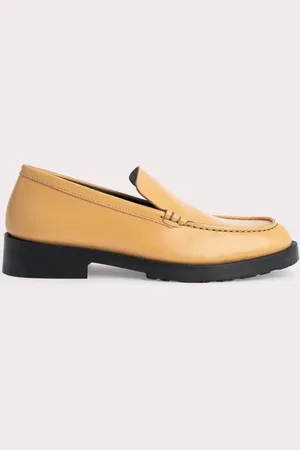 By Far Rafael Biscuit Semi Patent Leather Biscuit