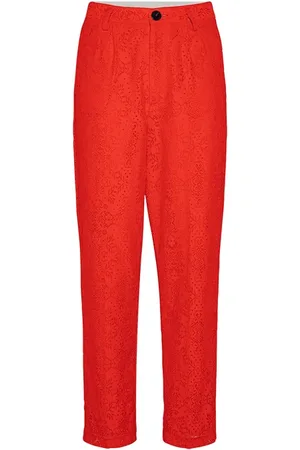 FORTE FORTE Forte Forte Jacquard Lace 5 Pockets Pants Lips