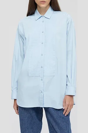 Closed Women Bib Shirt Dawn Sky