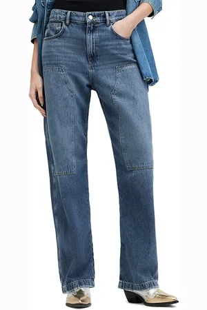 AllSaints Mia Carpenter Jean Mid Indigo