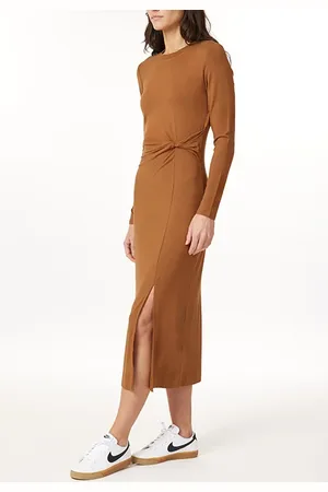 Scotch&Soda Ls Knit Dress Nuthatch