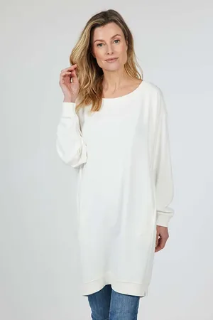 DIDI Sweat Dress Lou Offwhite