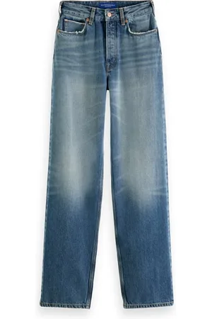 Scotch&Soda The Ripple Premium Selvedge Straight Leg Jeans — Solar Rays