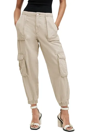 AllSaints Frieda Denim Trouser Natural White