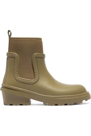 Bimba y Lola Khaki Neoprene Waterproof Boot