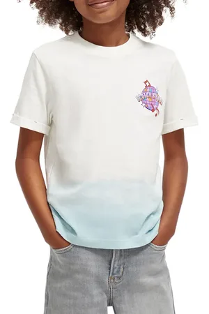Scotch&Soda Relaxed-fit Artwork T-shirt Off White