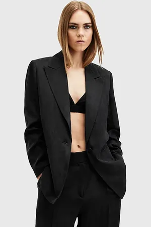 AllSaints Averie Ten Blazer Black