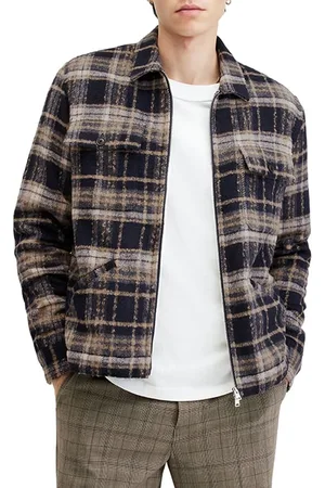 AllSaints Crosby Jacket Marine Blue