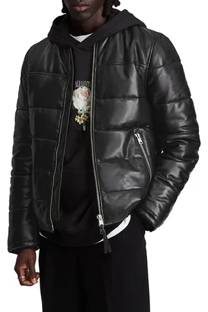 AllSaints Russel Puffer Jacket Black