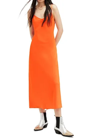 AllSaints Bryony Dress Zesty Orange