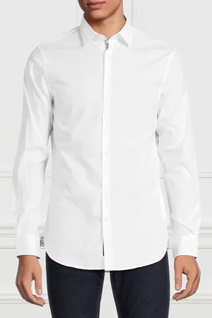 Guess GUESS Sven New Collar Paul Pure Casual Shirt White