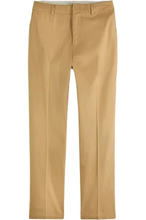 Scotch&Soda Abott - Mid Rise Tapered Chino In Organic Cotton Sand