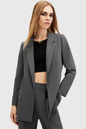 AllSaints Aleida Tri Blazer Eiffel Grey